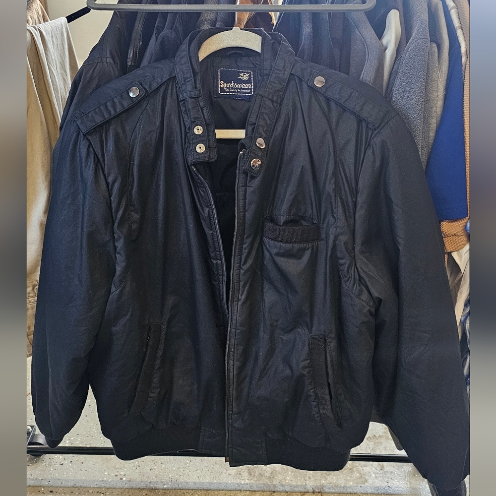 Sportswear Black Warm Jacket